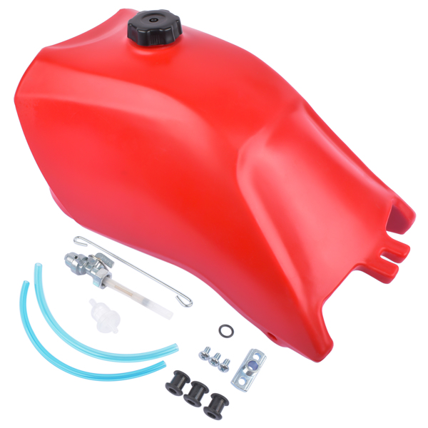 Fuel Tank Cap & Petcock Red for Honda Fourtrax TRX300 TRX300FW 1993-2000 11325-123