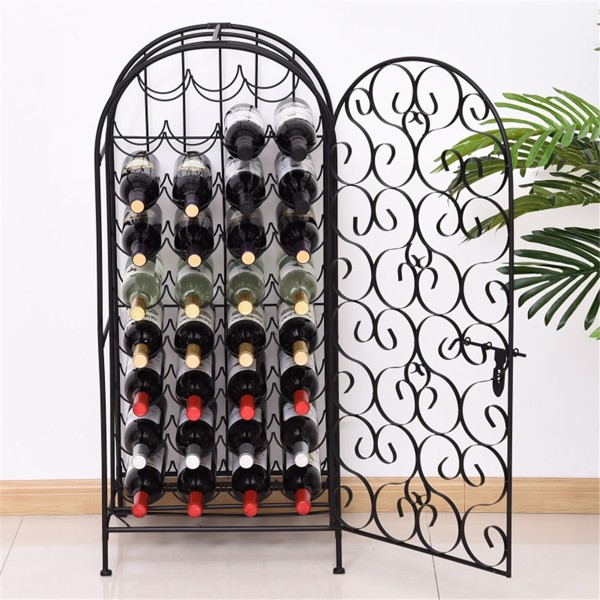 Wine Rack Cabinet (Swiship-Ship)（Prohibited by WalMart）