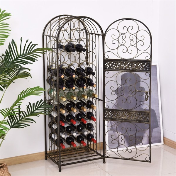 Wine Rack Cabinet (Swiship-Ship)（Prohibited by WalMart）