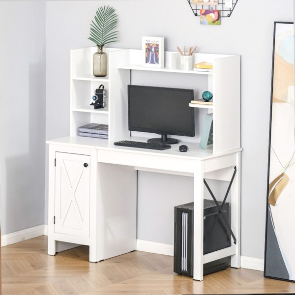 Computer Desk-White (Swiship-Ship)（Prohibited by WalMart）