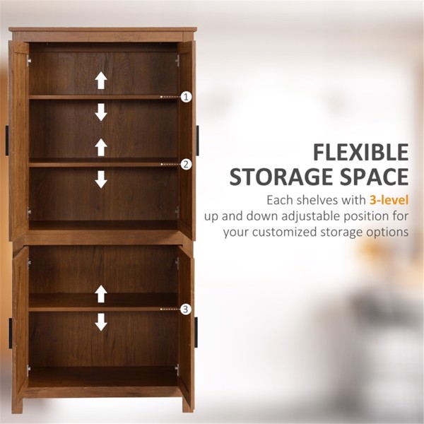 Storage Cabinet-Oak ( Amazon Shipping)（Prohibited by WalMart）