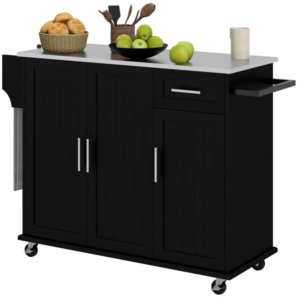 Kitchen Island/Storage cabinet (Swiship-Ship)（Prohibited by WalMart）