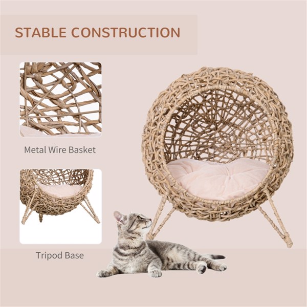 Cat Bed/Cat House -Beige (Swiship-Ship)（Prohibited by WalMart）