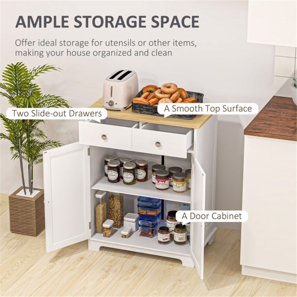 Kitchen Storage Cabinet (Swiship-Ship)（Prohibited by WalMart）