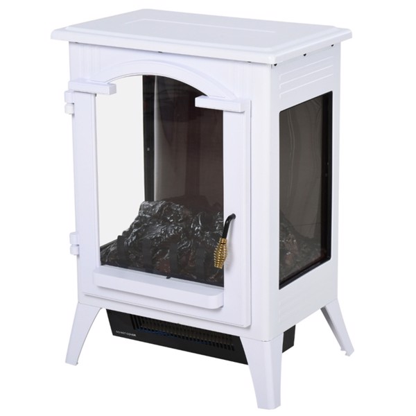 750W / 1500W 23"  Electric Fireplace-White ( Amazon Shipping)（Prohibited by WalMart）