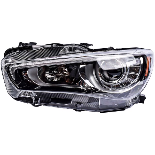 Full LED Headlight Headlamp W/ Bulb Front Left Driver Side For Infiniti Q50 Sedan 2014-2017 IN2502157 260604HB0B