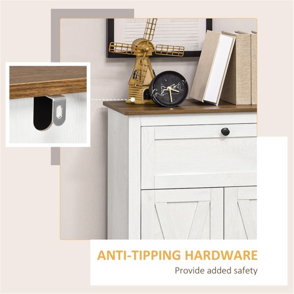 Kitchen Sideboard/ Storage cabinet/Coffee Bar Cabinet (Swiship-Ship)（Prohibited by WalMart）