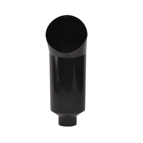 Exhaust nozzle 4"-8" curved black MT032014（Temu prohibits sales）(No support for returns without reason)（Amazon prohibits sales）