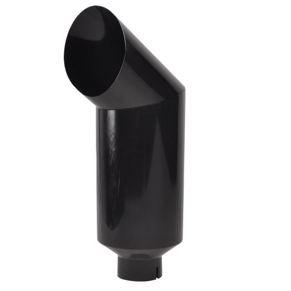 Exhaust nozzle 4"-7" bent Black MT032010（Temu prohibits sales）(No support for returns without reason)（Amazon prohibits sales）