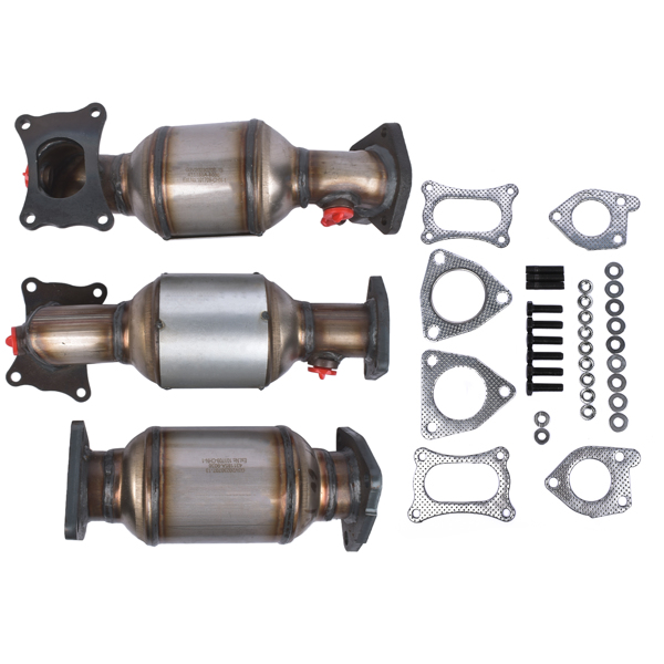 Complete Catalytic Converters for Honda Pilot 3.5L  2009-2015 45131 45132 16447