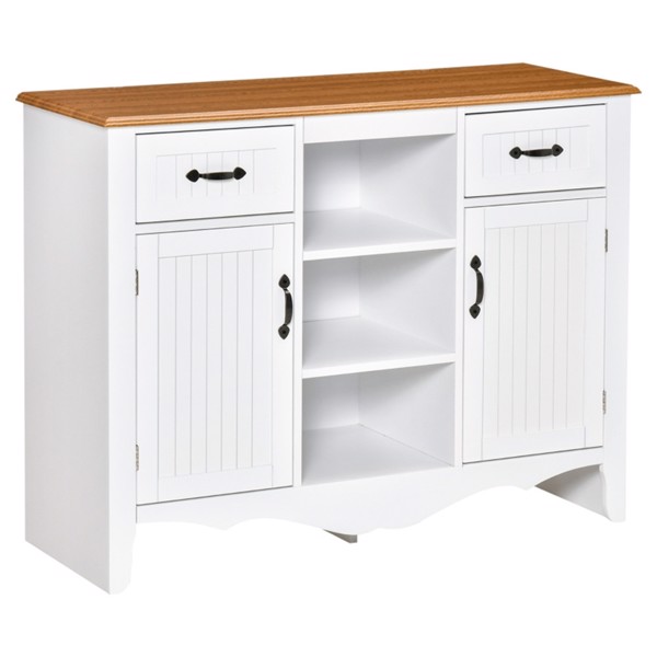 Kitchen Sideboard/ Storage cabinet/Coffee Bar Cabinet ( Amazon Shipping)（Prohibited by WalMart）