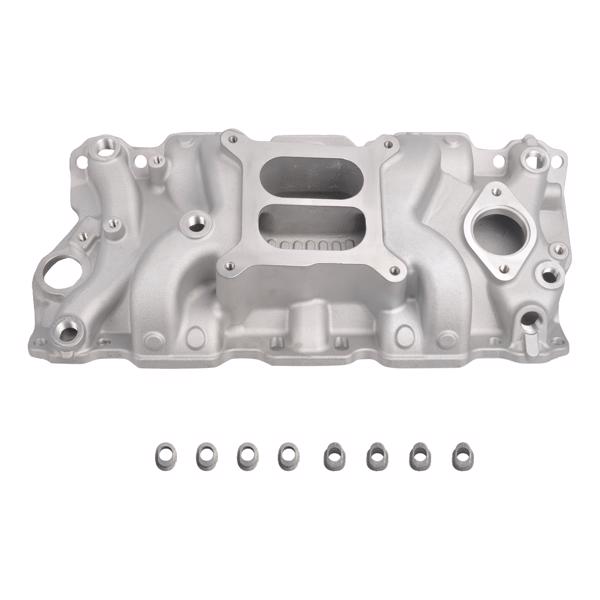 Intake Manifold SBC Small Block Chevy 350，1955-95 MT023005（Temu & Amazon prohibits sales）(No support for returns without reason)