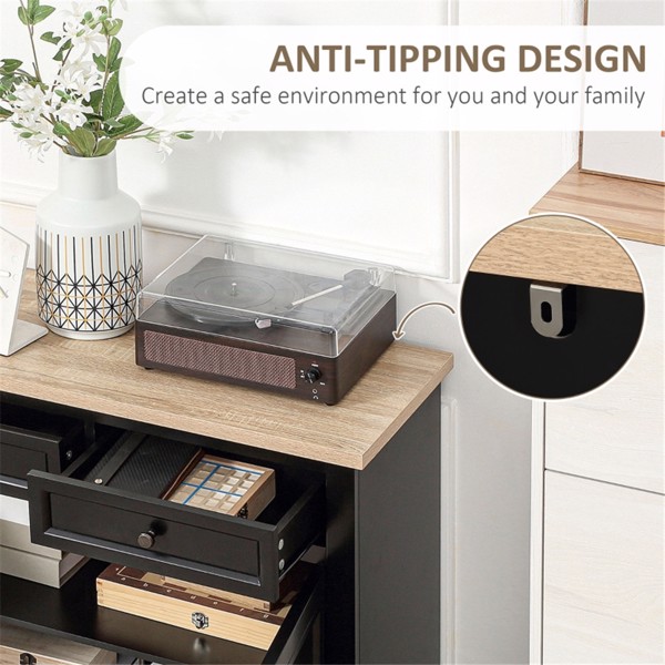 Kitchen Sideboard/ Storage cabinet (Swiship-Ship)（Prohibited by WalMart）