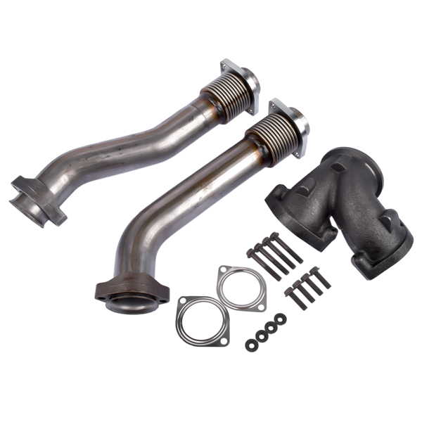 Bellowed Up Pipe Upgrade Kit for 1999-2003 Ford Super Duty 7.3L Powerstroke Diesel 679-005