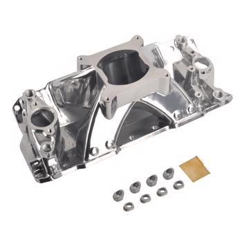 Intake Manifold 57-95 Small Block Chevy SBC 350 400 MT023050(Ban the sale of Amazon)(No support for returns without reason)