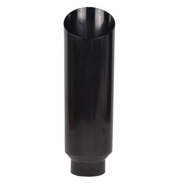 4-8 straight black, made of stainless steel 409, sprayed with black paint, wall thickness 1.2mm MT032006(Ban sale on Temu & Amazon)(No support for unconditional return)