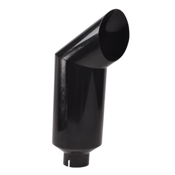 Exhaust nozzle 4"-7" bent Black MT032010（Temu prohibits sales）(No support for returns without reason)（Amazon prohibits sales）