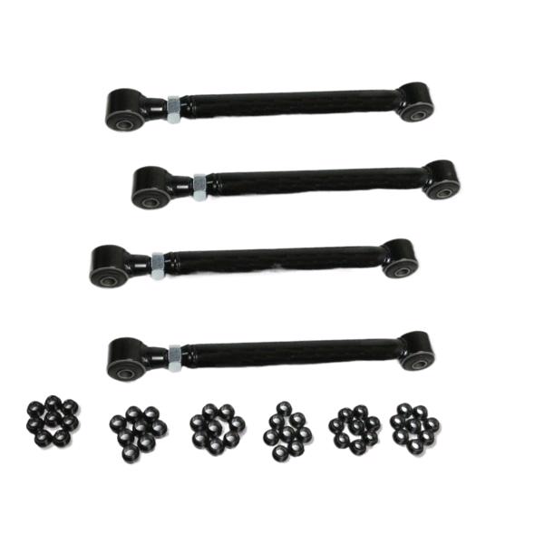 MT042055     1994-2009 Dodge Ram Adjustable Front Upper and Lower Control Arms 1-6" Black（Temu prohibits sales）(No support for returns without reason)（Amazon prohibits sales）