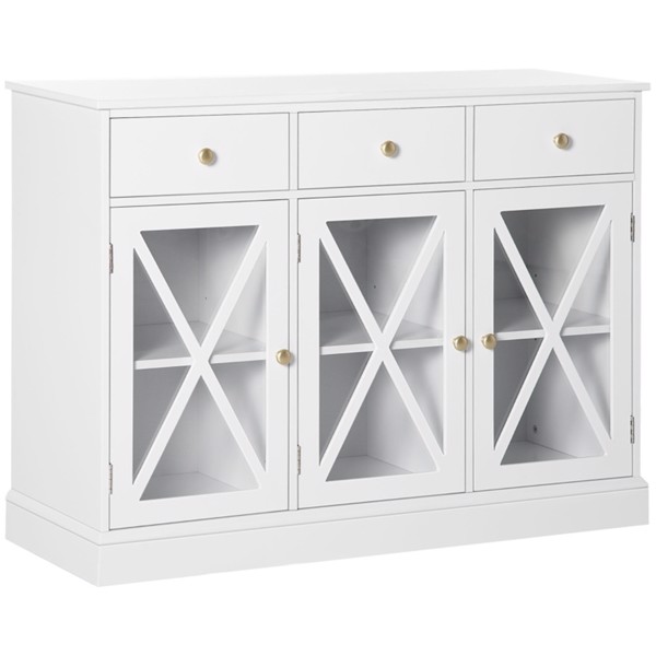 Kitchen Sideboard/ Storage cabinet/Coffee Bar Cabinet (Swiship-Ship)（Prohibited by WalMart）