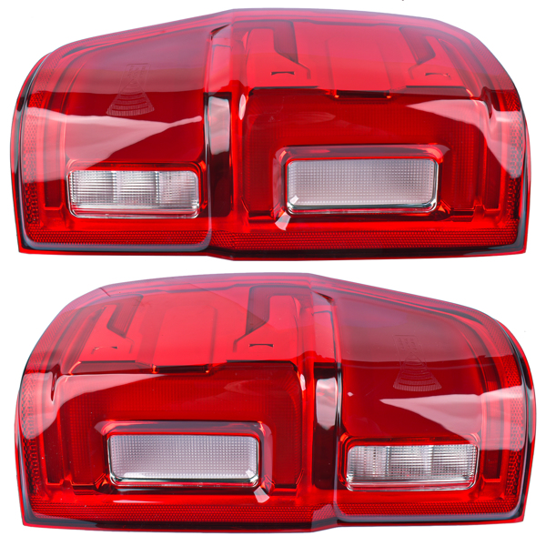 Pair Left & Right LED Tail Light Assembly w/ Blind Spot for Ford Ranger 2019-2023 KB3Z13405G KB3Z13404G