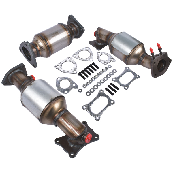 Complete Catalytic Converters for Honda Pilot 3.5L  2009-2015 45131 45132 16447