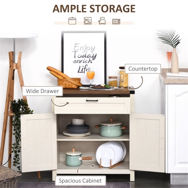 Kitchen Sideboard/ Storage cabinet/Coffee Bar Cabinet ( Amazon Shipping)（Prohibited by WalMart）