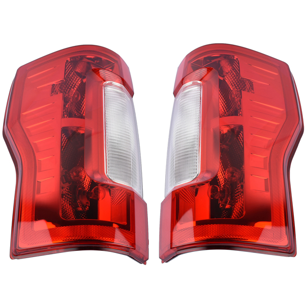 Pair Left & Right Tail Lights w/o Blind Spot for Ford F-250 F-350 Super Duty 2017-2019 HC3Z13405D HC3Z13404D HC3Z13405F HC3Z13404F