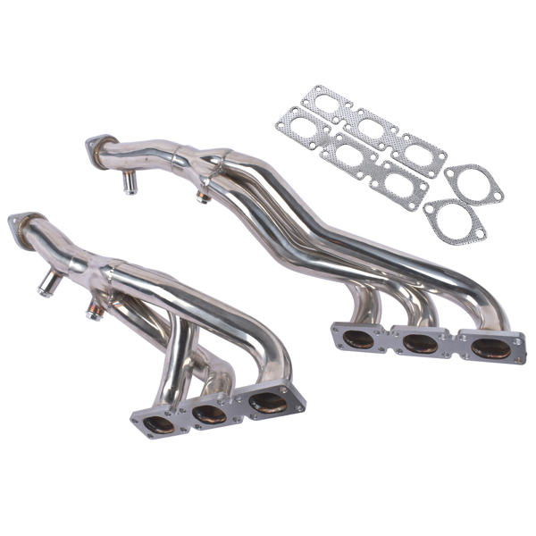 Stainless Exhaust Manifold Headers for BMW E46 E39 Z4 2.5L 2.8L 3.0L 2001-2006