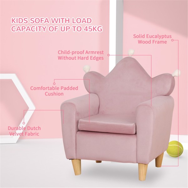 Kids Sofa Chair Seat (Swiship-Ship)（Prohibited by WalMart）