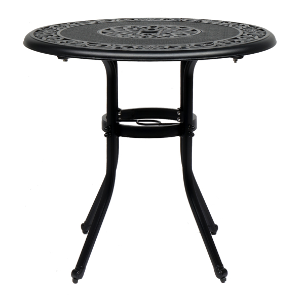 32*32*29" Outdoor Cast Aluminum Round Dining Table