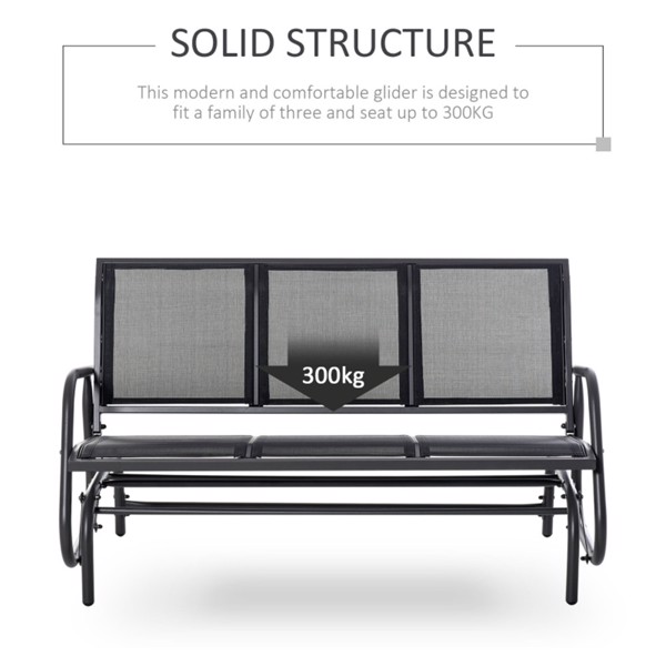 Outdoor courtyard seats for 3 people ( Amazon Shipping)（Prohibited by WalMart）