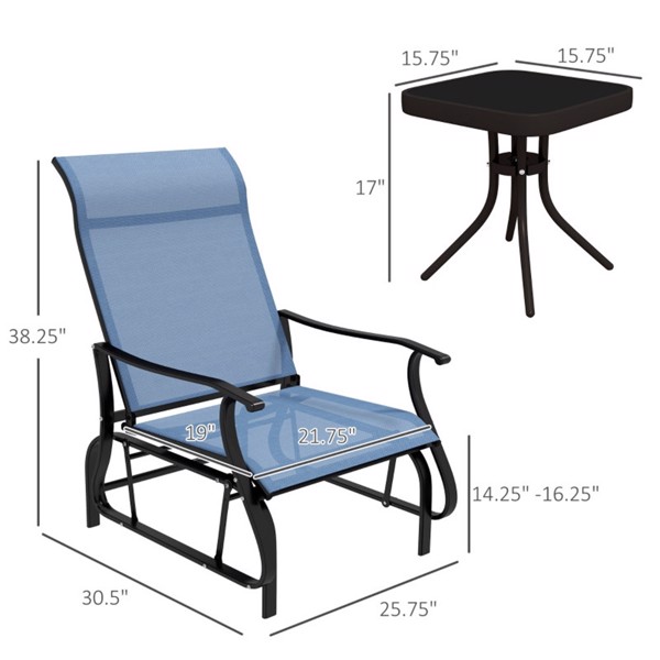 Outdoor garden chairs/lounge chairs (Swiship-Ship)（Prohibited by WalMart）
