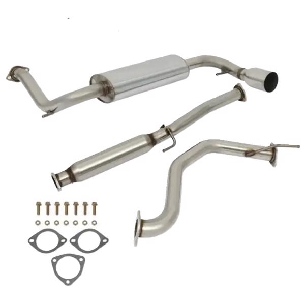 Exhaust  Catback  1990-1991 Honda CRX 1.5L 4.5" MT001219（Temu prohibits sales）(No support for returns without reason)（Amazon prohibits sales）