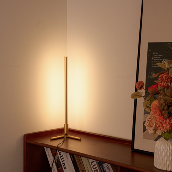 Light LED Table Lamp Minimalist Bedside Lamp 3 Colors & RGB Corner Desk Light