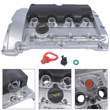 Aluminum Engine Valve Cover w/ Gasket & Cap for Mini Cooper R55 R56 R57 R58 R59 11127646555 11127585907 11127572854 11127561714