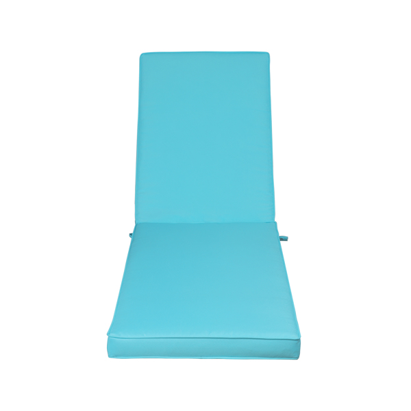 Outdoor Lounge Chair Cushion Replacement Patio Funiture Seat Cushion Chaise Lounge Cushion（SKY BLUE Color） [Sale to Temu is Banned.Weekend can not be shipped, order with caution]