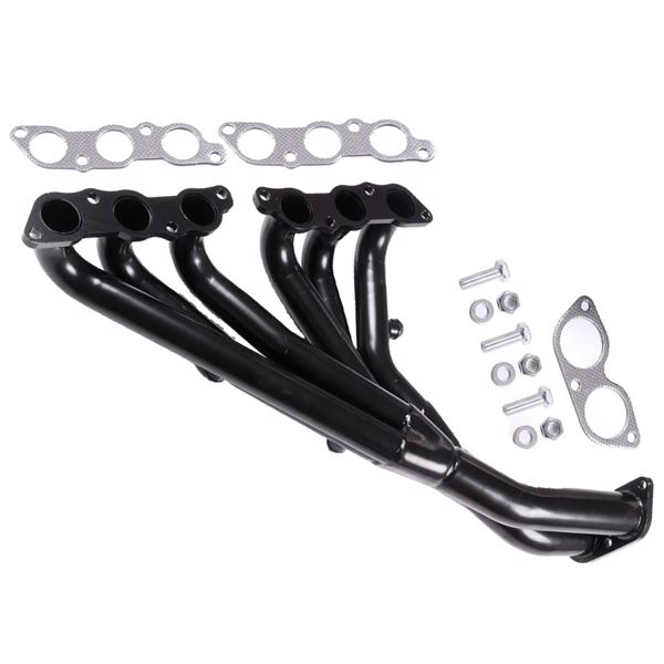 2001-2005 Lexus IS300 Black Exhaust Header 3.0L Stainless Steel Racing Manifold MT001230（Temu prohibits sales）(No support for returns without reason)（Amazon prohibits sales）