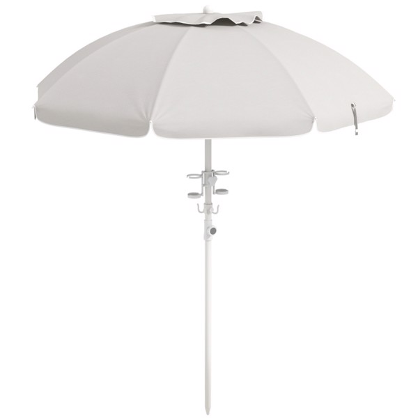 Outdoor beach umbrella-Cream White (Swiship-Ship)（Prohibited by WalMart）