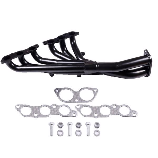 2001-2005 Lexus IS300 Black Exhaust Header 3.0L Stainless Steel Racing Manifold MT001230（Temu prohibits sales）(No support for returns without reason)（Amazon prohibits sales）