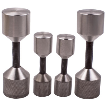 1-1/8\\" 1-5/8\\" Diameter Two Hole Flange Alignment Pin Pins -Up to 3\\'\\' Thickness