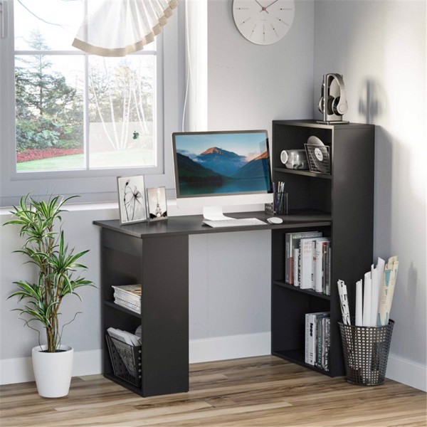 Office Desk-black (Swiship-Ship)（Prohibited by WalMart）