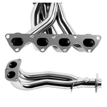 1994-2001 Acura Integra 1.8L Exhaust Manifold Racing Header Stainless Steel MT001216(Ban the sale of Amazon)(No support for returns without reason)