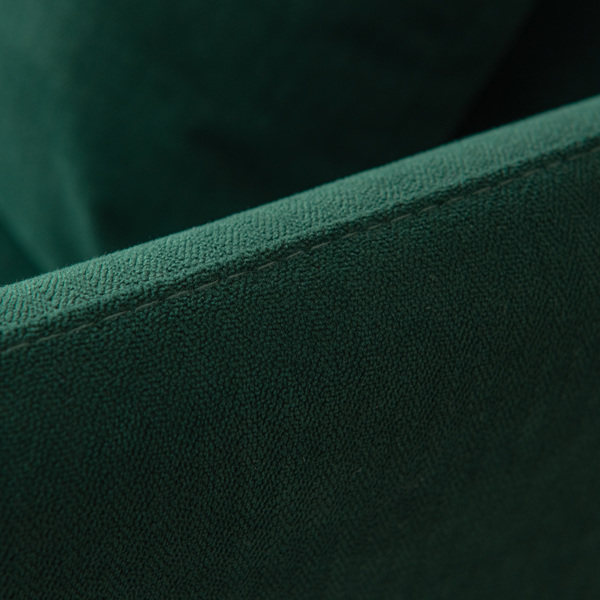 Modern Upholstered Loveseat Sofa,Emerald Cotton Linen---63.8" 