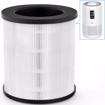 Air Purifier B-D02U Replacement Filter, VEWIOR H13 True HEPA Air Cleaner Filter (Special for B-D02U Air Purifier)（FBA仓发货，亚马逊禁售）