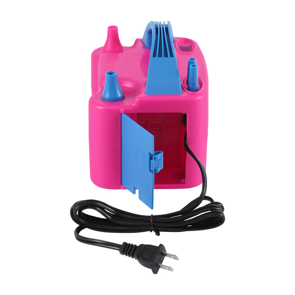 Electric Air Balloon Pump Portable High Power Electric Balloon Pump W/ 2 Nozzles【No Shipping On Weekends, Order With Caution】