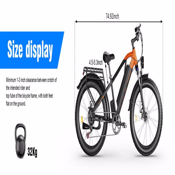 Electric Bike 1000W Motor Fat Tire 26x4 Mountain Bike[Unable to ship on weekends, please place orders with caution]
