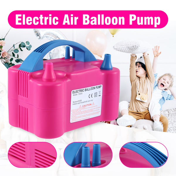 600W Ballonpumpe Elektrische Ballonaufblasgerät Aufblasgerät für Luftballons DE【No Shipping On Weekends, Order With Caution】