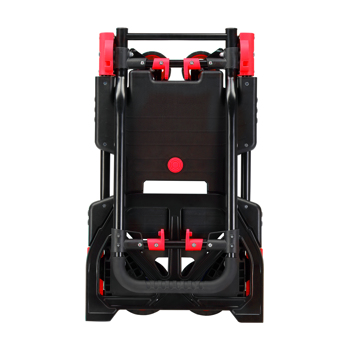 150kg 2-in-1 luggage trolley red