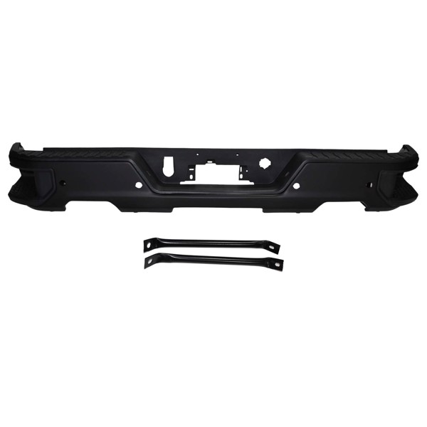 NEW Primered Rear Bumper Assembly for 2019-2023 Chevy Silverado Sierra w/ Park