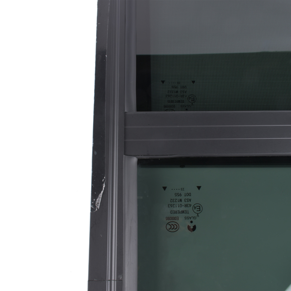 RV Window with Trim Kit 12"W x 24"H Teardrop Style Vertical Sliding